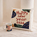 Happy New Year - Mug & Cushion