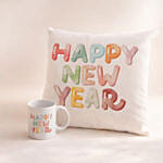 Happy New Year Mug n Cushion