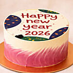 Happy New Year 2026 Cake
