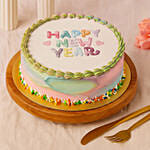 Happy New Year Chocolate Cake