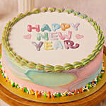 Happy New Year Chocolate Cake