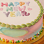 Happy New Year Chocolate Cake