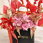 Box of Luck and Flowers