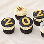 New Year Theme Cup Cakes