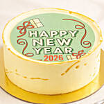 Happy New Year 2026 Chocolate Cakes