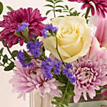 Happy New Year Flower Vase Arrangement