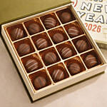 Chocolate Truffles Gift Box for New Year