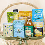 Organic Edibles Gift Basket