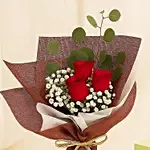 Darling Red Roses Bouquet