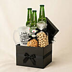 Heineken Beer & Snacks Gift Box