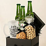 Heineken Beer & Snacks Gift Box