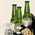 Heineken Beer & Snacks Gift Box