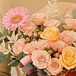 Tulips and Roses in Designer Box