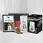 Russell Hobbs Inspire White Coffee Indulgence Hamper