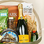 Celebration Basket with Wine