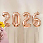 Cheerful Yellow & Pink Flowers Bouquet Cake n Balloons Set