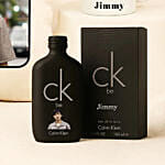 Personalised Photo Cushion and Mug with Calvin Klein Be Perfume Gift Set