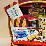 Festive Chocolate & Wine Christmas Basket