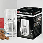 Russell Hobbs Inspire White Coffee Indulgence Hamper
