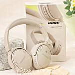 BOSE Quiet Comfort Headphone and Flowers Bouquet Gift