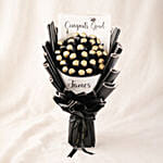 Personalised Graduation Rochers Bouquet