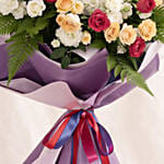 Wishing Excellent Growth Congratulatory Flower Stand
