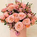 Pink Perfection Blooms Gift Arrangement