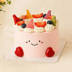 Smiley Mini Jellycat Pastel Bouquet and Jellycat Cake