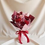 Preserved Roses and Carnation Bouquet