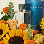 Montblanc Starwalker Perfume and Flowers Gift