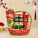 Lunar year Greetings Basket