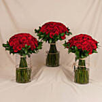 Valentines Red Roses Arrangement