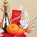 Bottega Orange and Chocolates CNY Hamper