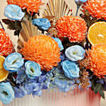 Wishing You Great Fortune Flowers Vase