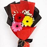 Vibrant Gerbera daisy bouquet arrangement