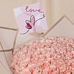 99 Carnations love Bouquet