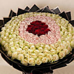 Premium Valentine’s Love Roses Arrangement
