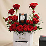 Lovers Flower Garden - Valentine Gift and Watch for Him