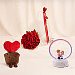 15 Red Roses Posy Combos for Vday Combos