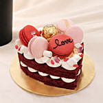 Box of Red Roses with Cake