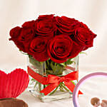 15 Red Roses Vase combos for Vday