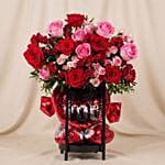 Valentine's Day Roses Luxe Arrangement