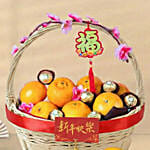 New Year Prosperity Wishes Basket