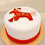 CNY Zodiac Horse Designer Cake