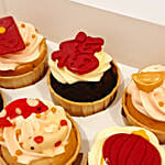 Golden Prosperity CNY Cupcakes