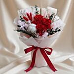 Forever in Bloom Red Rose 2 in 1 bouquet with built-in vase