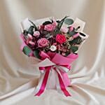 Timeless Love Valentine 2 in 1 bouquet with built-in vase