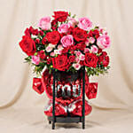 Valentine's Day Roses Luxe Arrangement