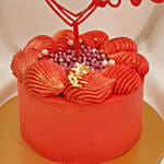 Love Expression Valentine Chocolate Cake