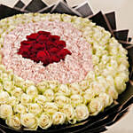 Premium Valentine’s Love Roses Arrangement